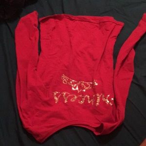 Pink long sleeve shirt